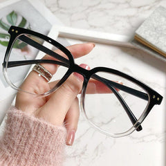 Anti Light Glasses Square Frame for E Sports & Office Workers
