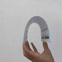 Optician Eye Chart for Eye Exams & Near Vision Testing