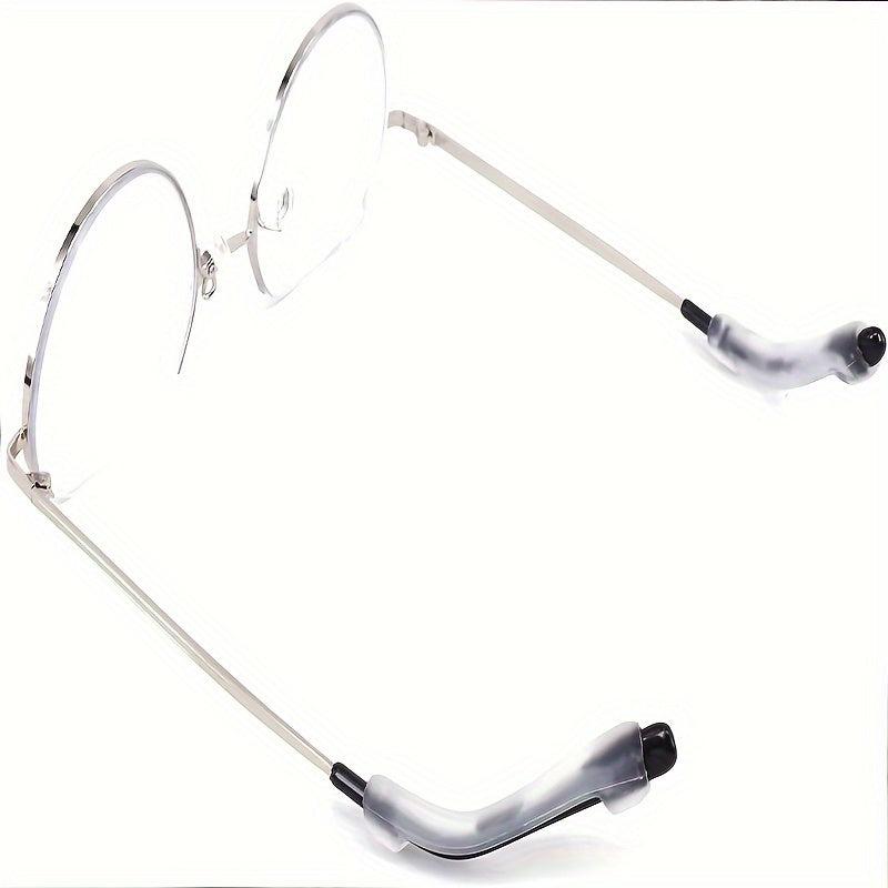 5 Pairs Silicone Eyeglasses Temple Tips Non-slip Covers