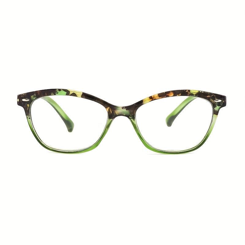 Light Blocking Spring Hinge Reading Glasses for Women Men