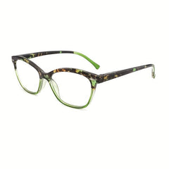 Light Blocking Spring Hinge Reading Glasses for Women Men