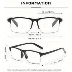 High-End Presbyopic Glasses for Business - Lightweight and Comfortable