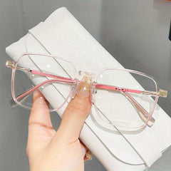 Clear Lens Light Blocking Glasses for Women & Men - Reduce UV Glare