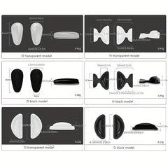 Silicone Nose Pads High Air Cushion Holder Leaf