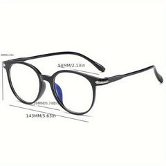 Retro Round Anti Light Computer Glasses for Men and Women
