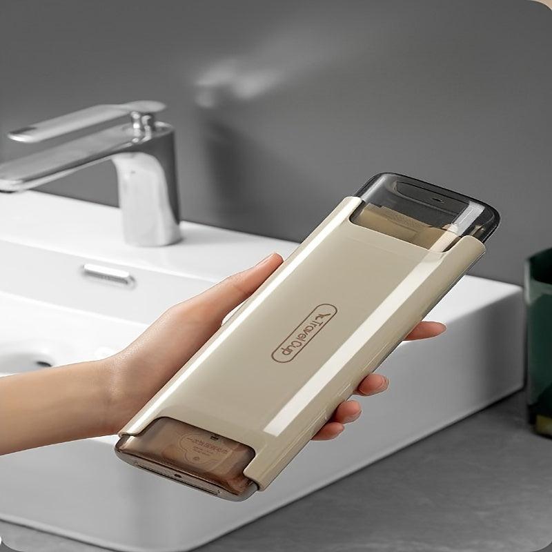 Portable Travel Toothbrush Storage Box Gargle Cup Holder