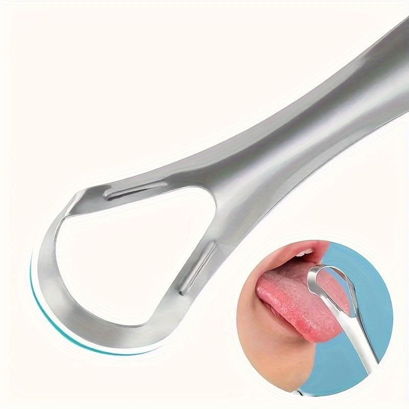 Stainless Steel Tongue Scraper for Bad Breath Oral Care