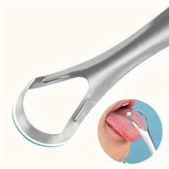 Stainless Steel Tongue Scraper for Bad Breath Oral Care