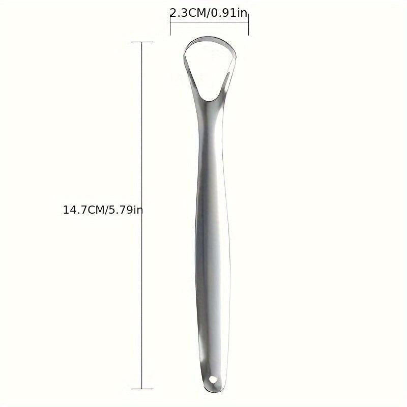 Stainless Steel Tongue Scraper for Bad Breath Oral Care