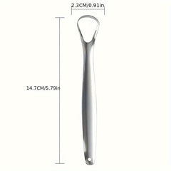 Stainless Steel Tongue Scraper for Bad Breath Oral Care