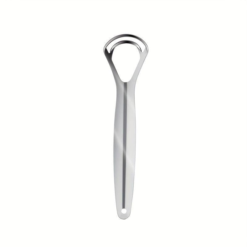 Stainless Steel Double Layer Tongue Scraper for Oral Care