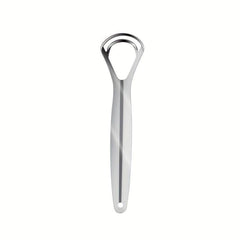 Stainless Steel Double Layer Tongue Scraper for Oral Care