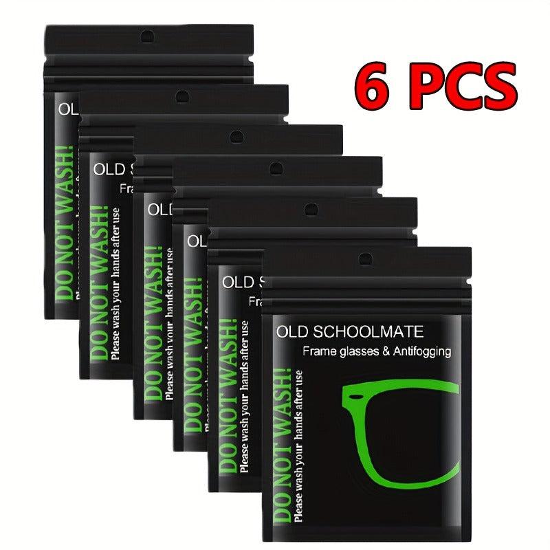 10pcs Microfiber Anti Fog Wipes for Glasses Reusable Blur Textured Cloth