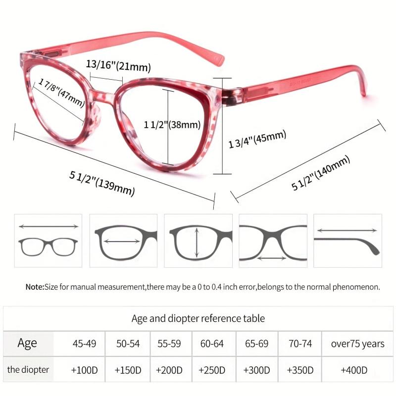 Anti Glare UV Computer Reading Glasses Ladies Readers