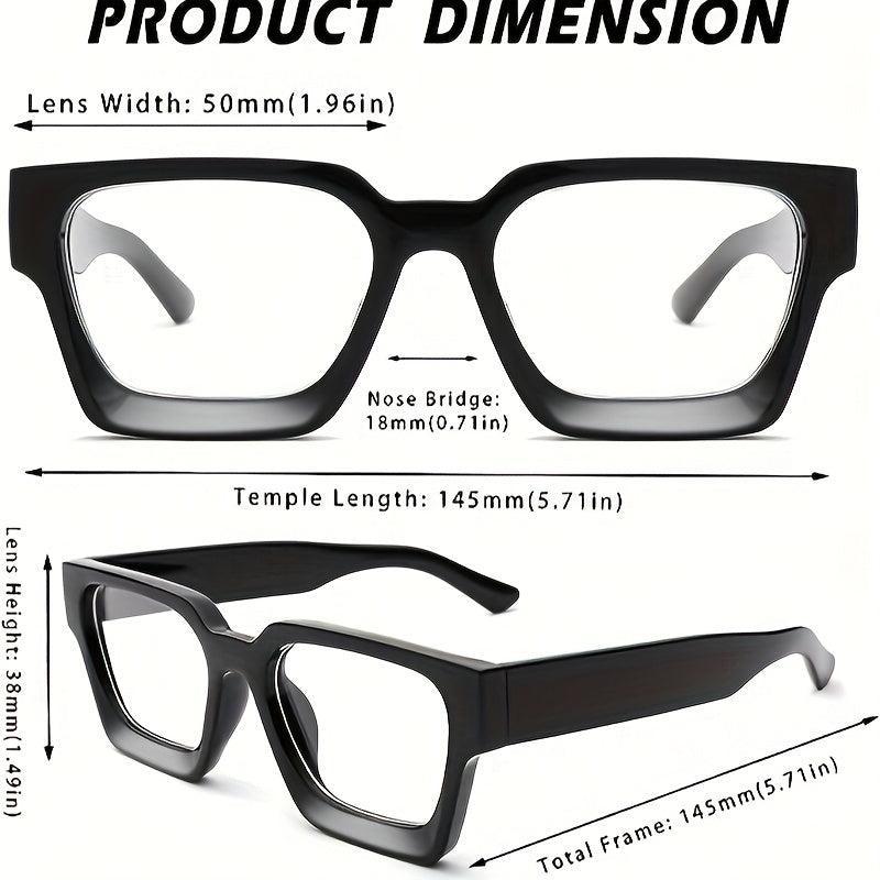 Women's Light Blocking Glasses with Preppy Look Frames