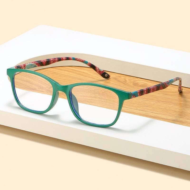 Retro Printed Anti Light Presbyopic Glasses For Men And Women 1.0-4.0