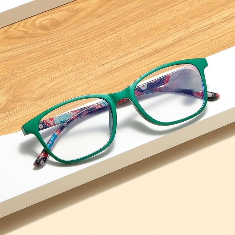 Retro Printed Anti Light Presbyopic Glasses For Men And Women 1.0-4.0