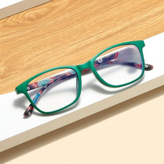 Retro Printed Anti Light Presbyopic Glasses For Men And Women 1.0-4.0