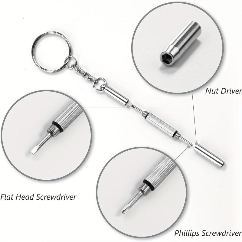 10 Pairs Air Cushion Silicone Nose Pads Repair Tool Set w/ Screws & Screwdriver