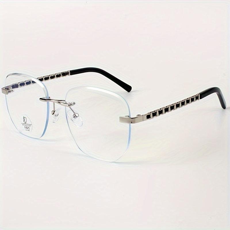 Personality Braided Rope Leg Frameless Glasses