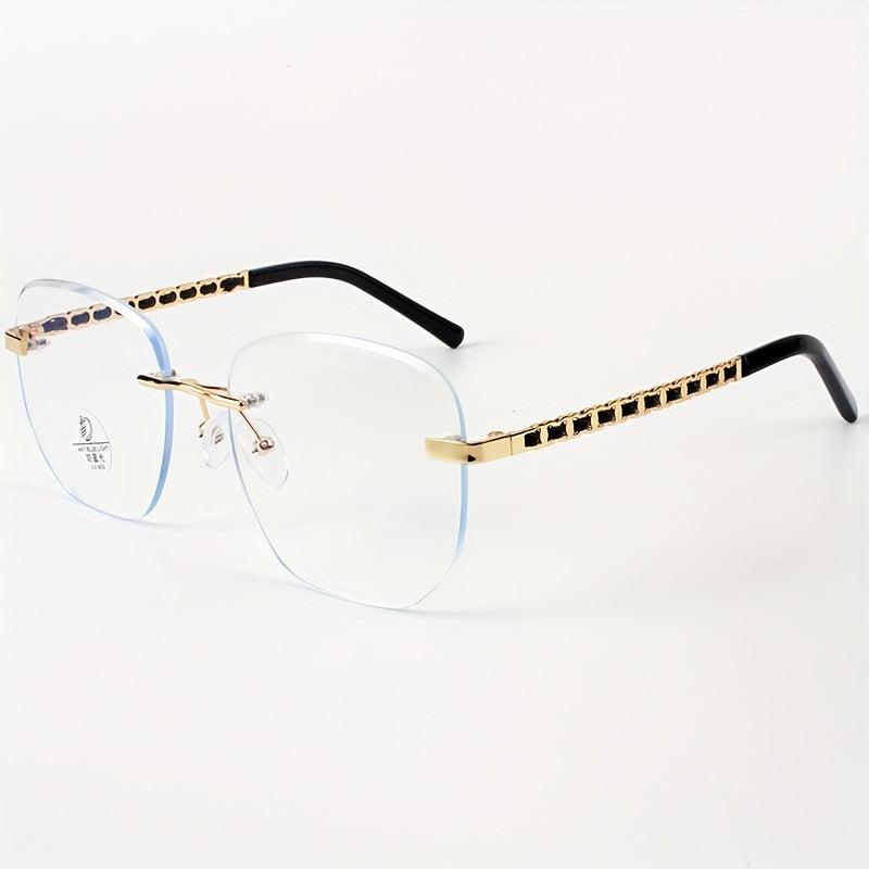 Personality Braided Rope Leg Frameless Glasses