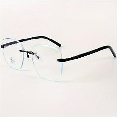 Personality Braided Rope Leg Frameless Glasses