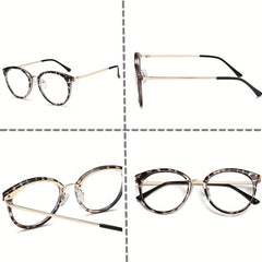 Artistic Spring Hinge Readers Light Blocking Reading Glasses for Women