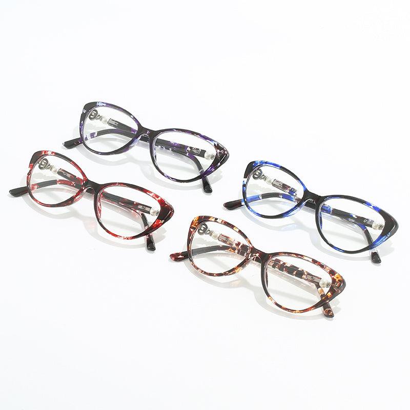Pearl Butterfly Lens Light Blocking Reading Glasses