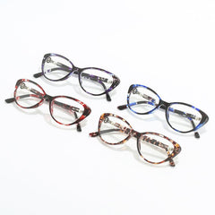 Pearl Butterfly Lens Light Blocking Reading Glasses