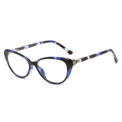 Pearl Butterfly Lens Light Blocking Reading Glasses