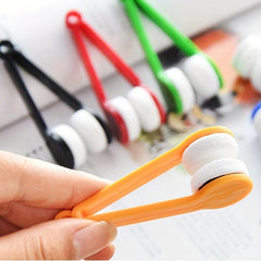 10pcs Portable Eyeglasses Cleaner Double Sided Wipe Cleaner Eyeglasses Cleaning