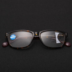 Progressive Multifocus Rectangular Reading Glasses Unisex