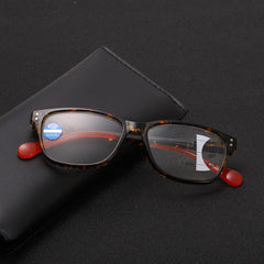 Progressive Multifocus Rectangular Reading Glasses Unisex