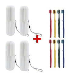Portable Toothbrush Storage Box Gargle Cup Holder
