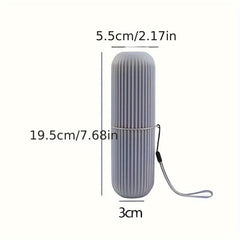Portable Toothbrush Storage Box Gargle Cup Holder