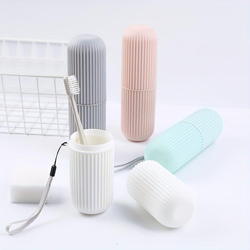Portable Toothbrush Storage Box Gargle Cup Holder
