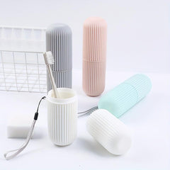 Portable Toothbrush Storage Box Gargle Cup Holder