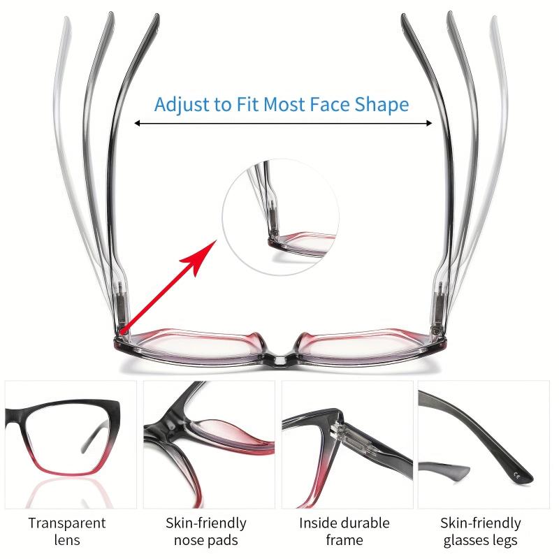 Cat Eye Blue Light Blocking Glasses Women Computer Anti Glare UV Glasses