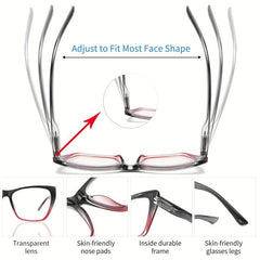 Cat Eye Blue Light Blocking Glasses Women Computer Anti Glare UV Glasses