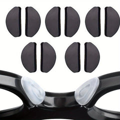 10Pairs Silicone Adhesive Glasses Nose Pads Non Slip Relieve Stress For Glasses
