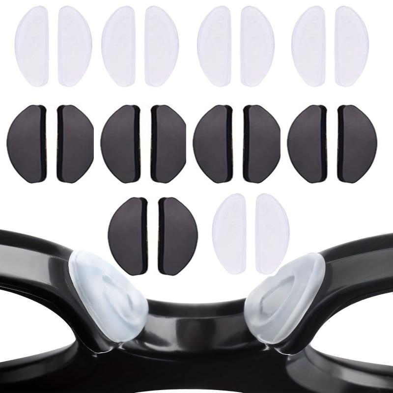 10Pairs Silicone Adhesive Glasses Nose Pads Non Slip Relieve Stress For Glasses