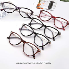 Women's Anti Light Reading Glasses with Tr90 Frame & Metal Spring Hinge
