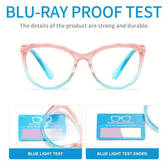 Women's Light Blocking Reading Glasses with Spring Hinge