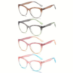 Women's Light Blocking Reading Glasses with Spring Hinge