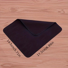 5pcs Suede Glasses Cloth For Cleaning Glasses Sun Glasses Cameras Mobile Phones