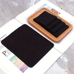 5pcs Suede Glasses Cloth For Cleaning Glasses Sun Glasses Cameras Mobile Phones