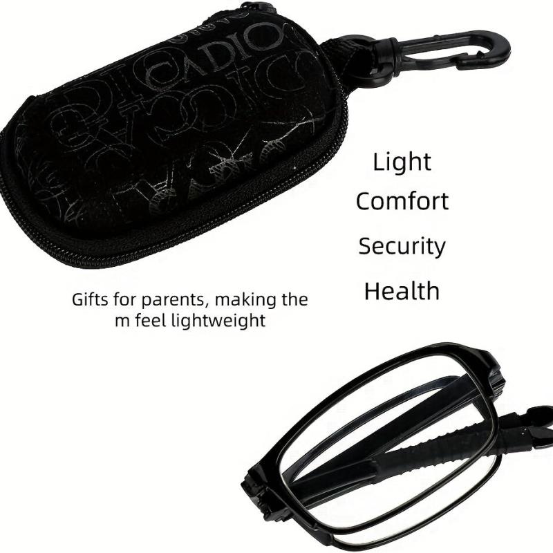 Portable Reading Glasses Lightweight Foldable Ultra thin Reading Glasses