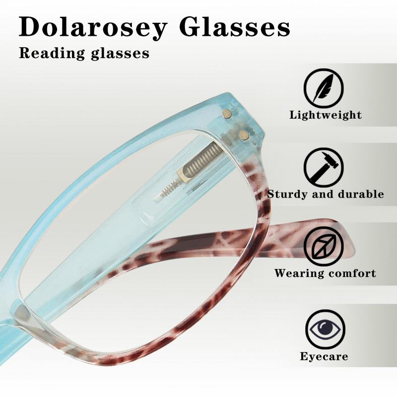 Bright Finish Readers Provide Ultra Clear Vision Spring Hinges Pattern