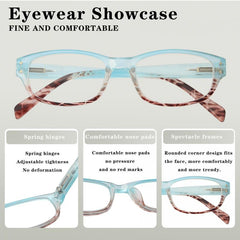 Bright Finish Readers Provide Ultra Clear Vision Spring Hinges Pattern