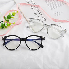 Light Blocking Glasses Clear Lens For Women & Men Reduce Eye Fatigue & UV Glare